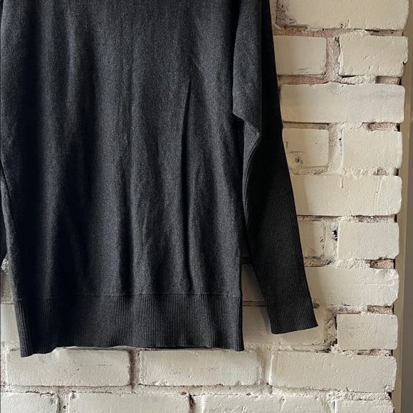 Michael Kors Black Cowl Neck Sweater with Shoulder Zips - Picture 7 of 8